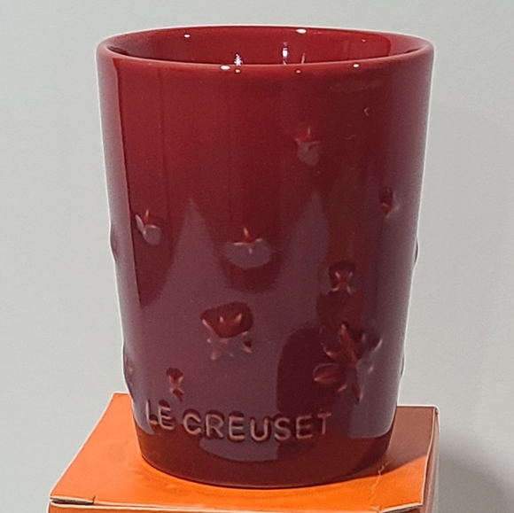 *Last Set* Le Creuset Cerise 220ml Tumbler Set NIB - Picture 2 of 7